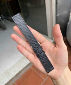 Epi Black Leather Watch Strap