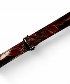 Omega Ostrich Khatoco Full Color Padded Watch Strap